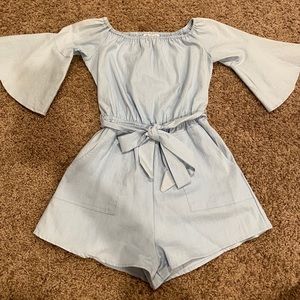 Light Blue Romper